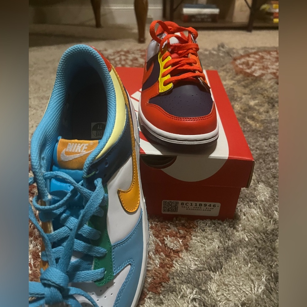 Nike multi-color Dunks-Nike Dunk Low Womens 7